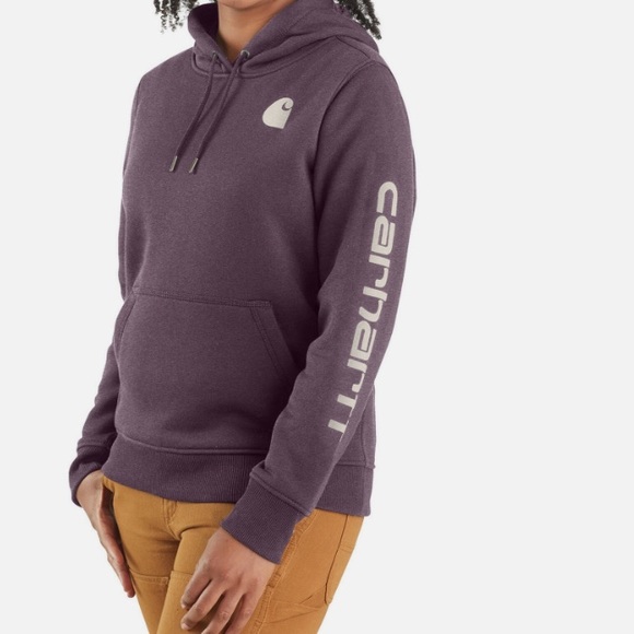 Carhartt | Tops | Carhartt Purple Hoodie | Poshmark